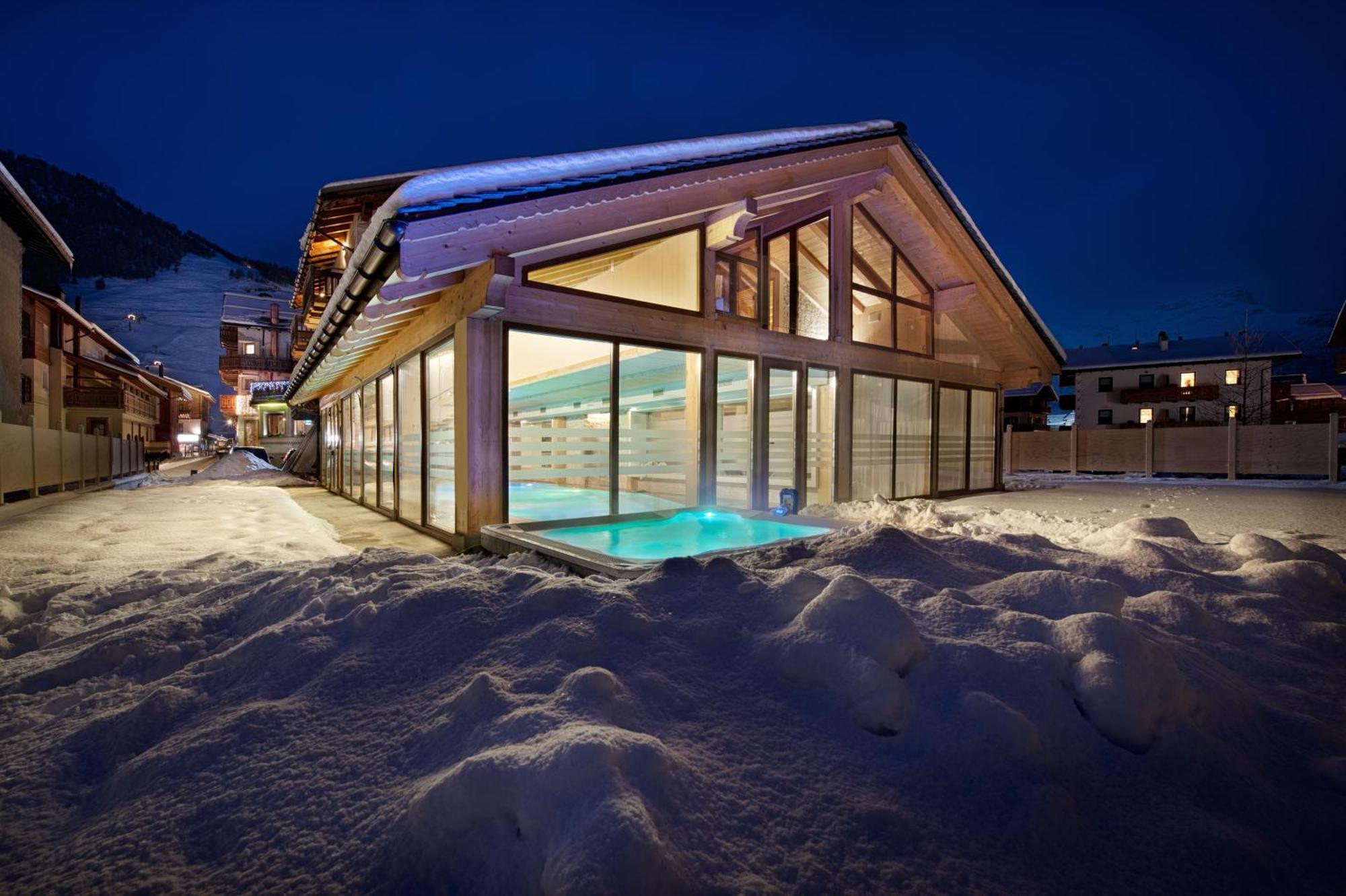 Bivio Hotel Plaza Livigno Esterno foto